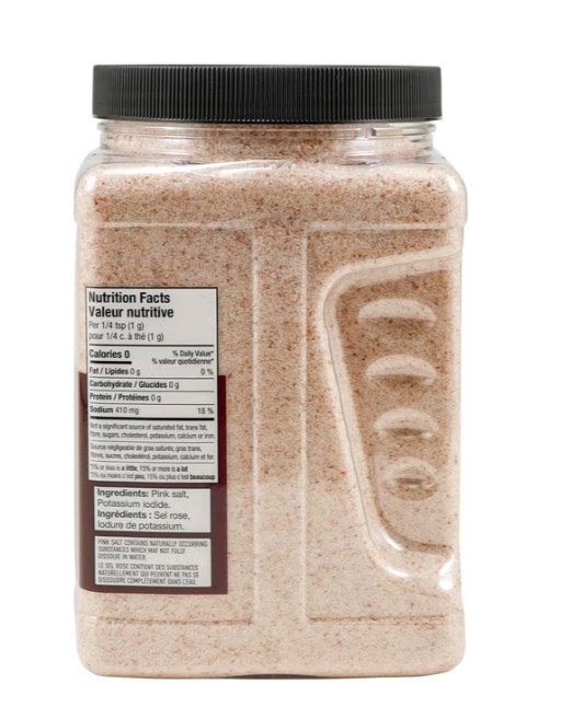 Kirkland Signature Ground Pink Salt, 5 pounds