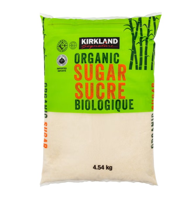 KIRKLAND SIGNATURE ORGANIC SUGAR 4.54KG