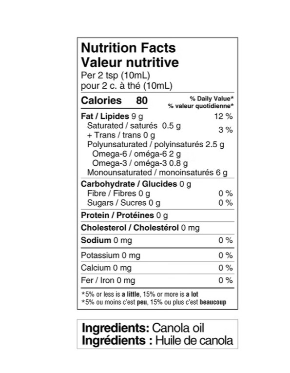 SAPORITO Canola Oil 5 Litre/169.07 Fluid Ounce