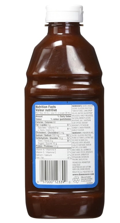 Diana Western Smokehouse Barbecue Sauce, 500ml