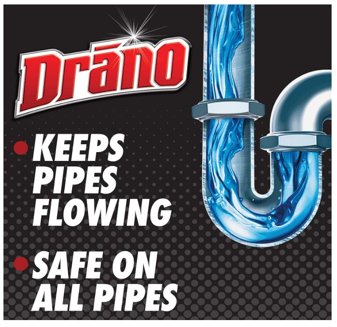Drano Liquid Drain Cleaner 900ml