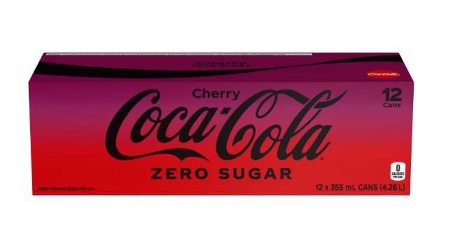 Coca-Cola Cherry Float Zero Sugar12X355ML