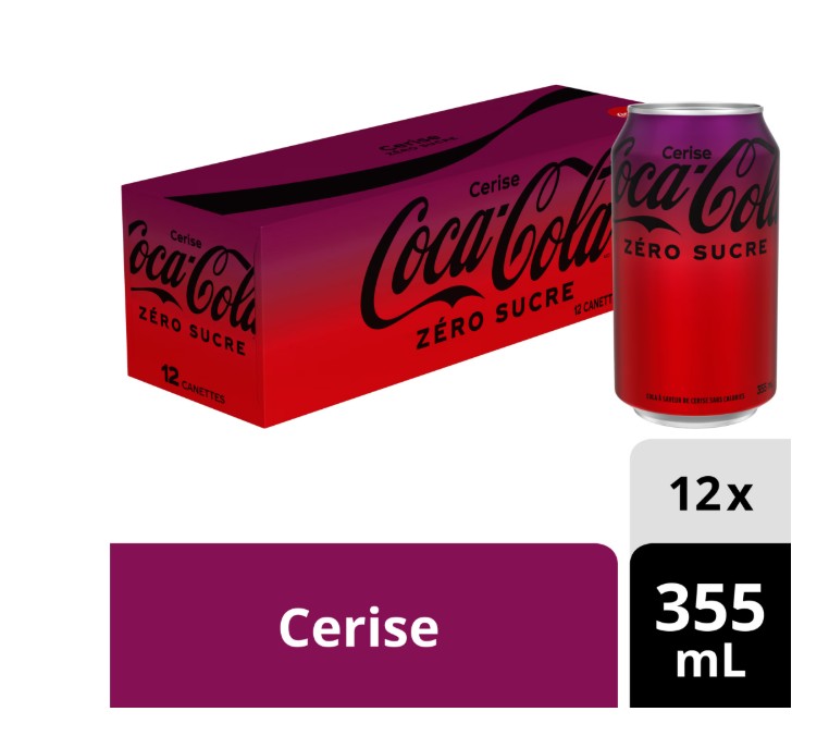 Coca-Cola Cherry Float Zero Sugar12X355ML