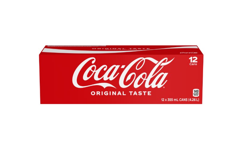 Coca-Cola Fridge Pack Cans, 355 mL, 12 Pack