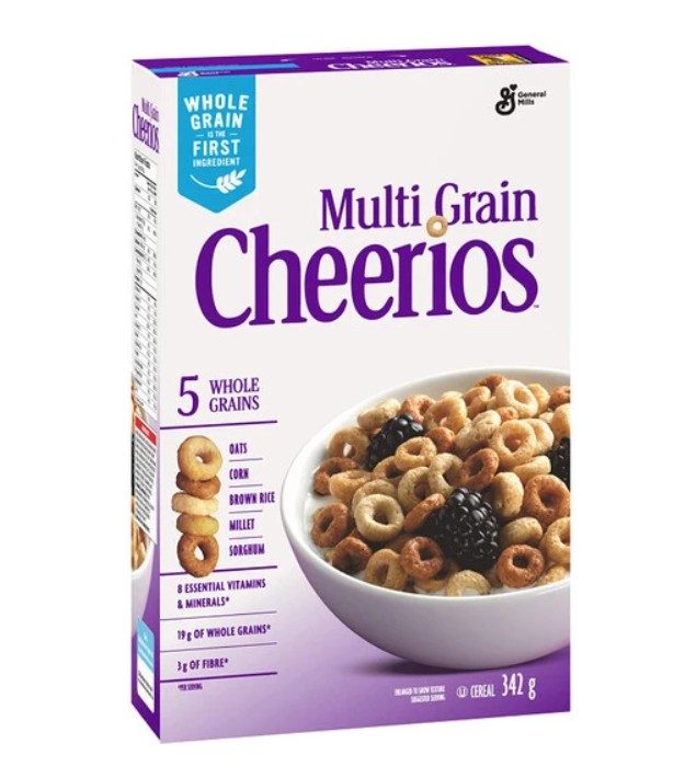 GENERAL MILLS CHEERIOS MULTIGRAIN 342g