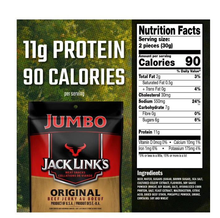 Jack Link's Original Beef Jerky 230G