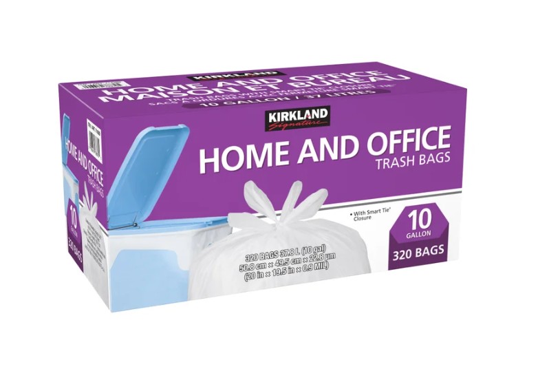 Kirkland Signature Smart Tie Home and Office Bags, 320-pack