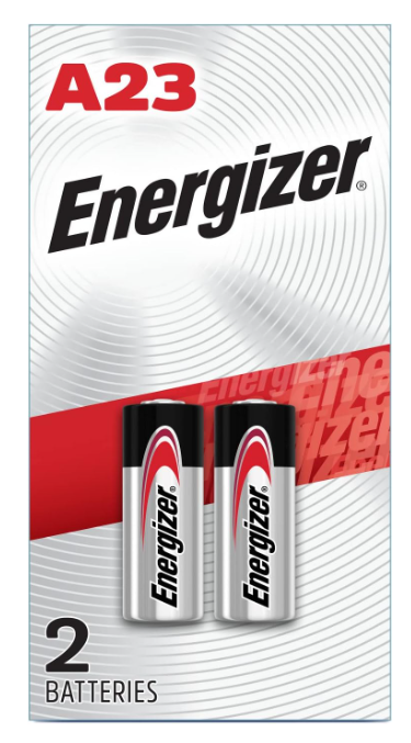 Energizer A23 12-Volt Alkaline Battery, 2-Pack