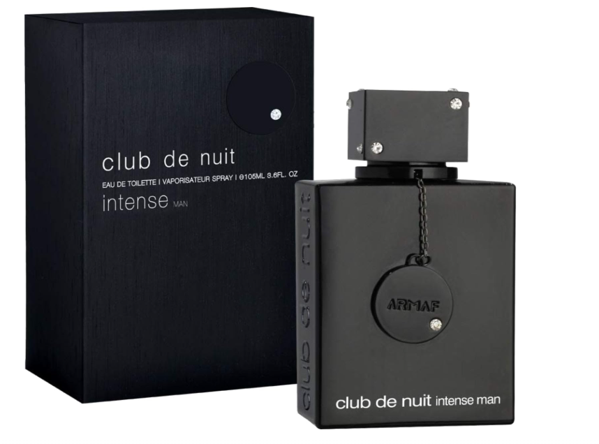 ARMAF S Club De Nuit Intense for Men Eau De Toilette Spray, 3.4 ounces
