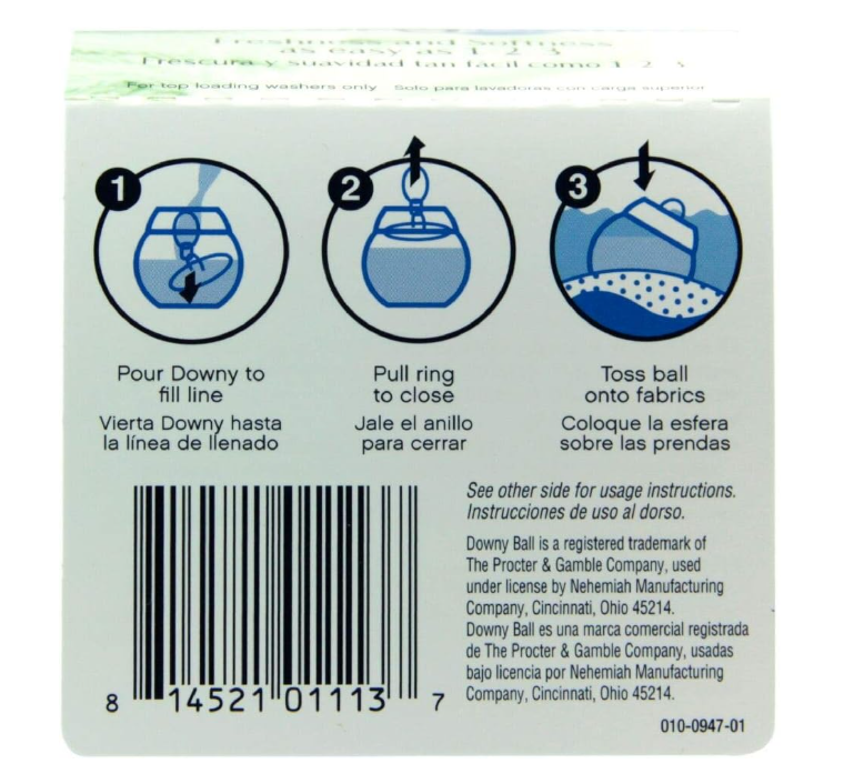 Downy Ultra Ball Fabric Enhancers, 1 Count